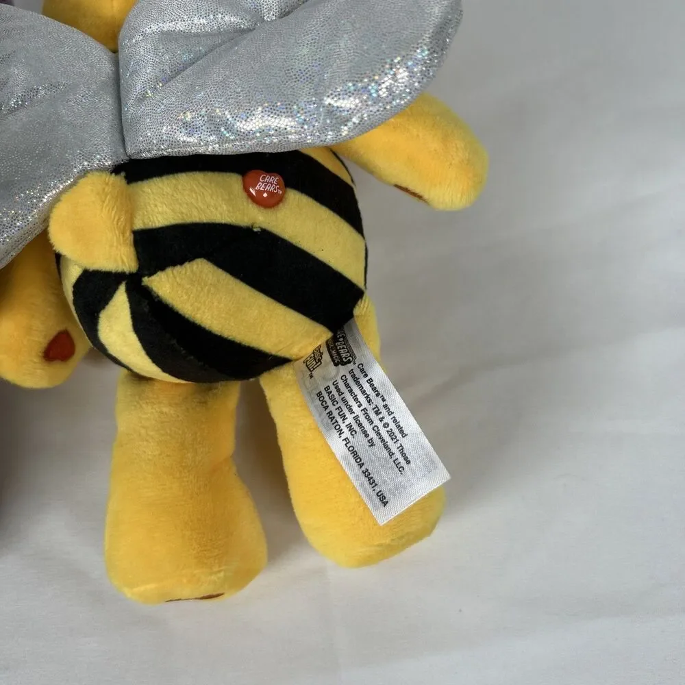 Care Bears Special Edition Spring Theme Butterfly Share Bear & Bee Bear 10”